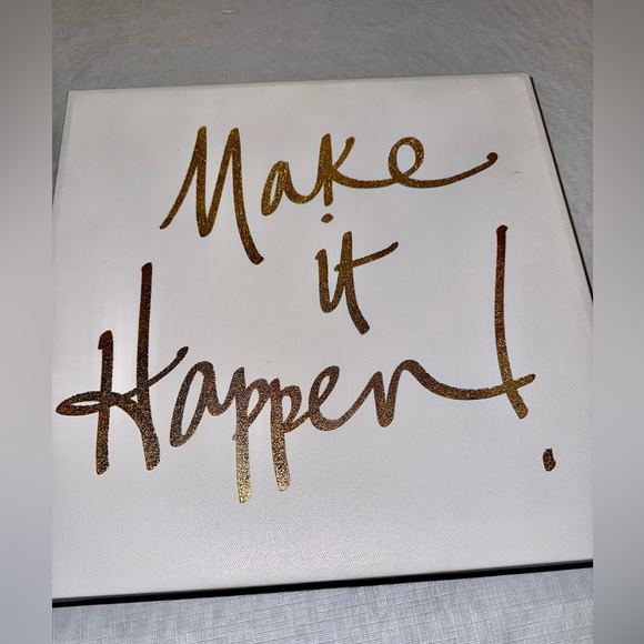 Make It Happen canvas print - Picture 1 of 4